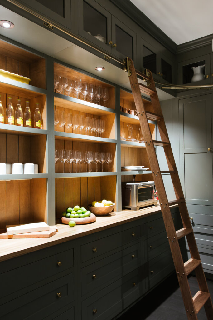 Butlers pantry from Harry Young Design's Clairmont project.