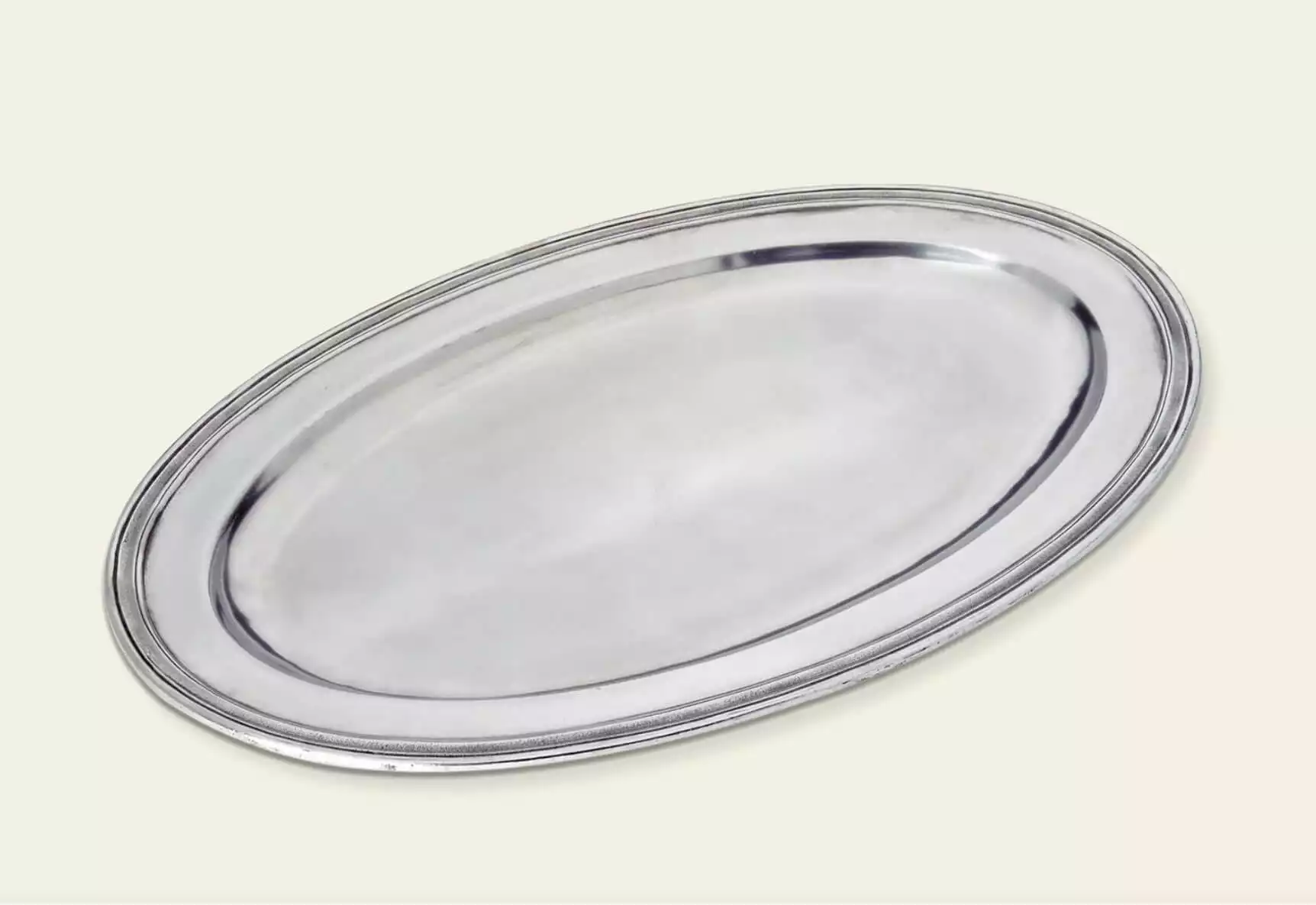 Pewter Oval Platter Large | MATCH